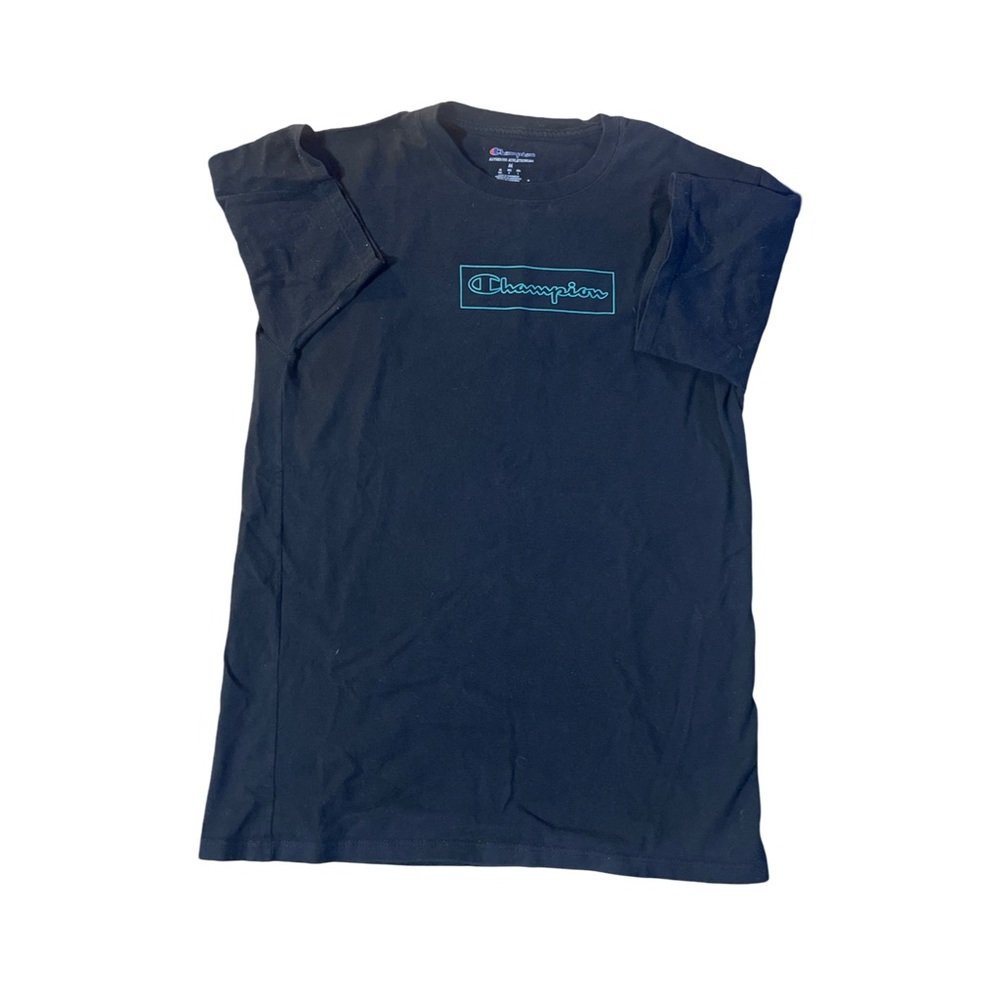 Champion Black Tee
